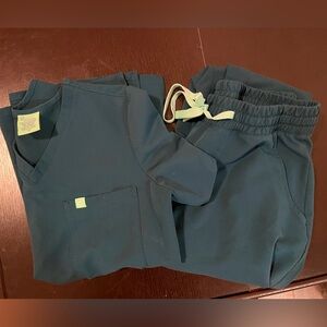 Garde Malade scrub set Sarcelle XS